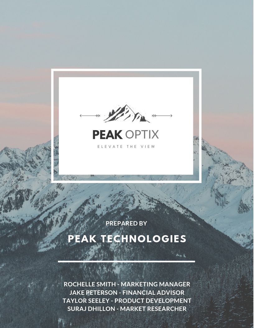 Peak Optix Proposal